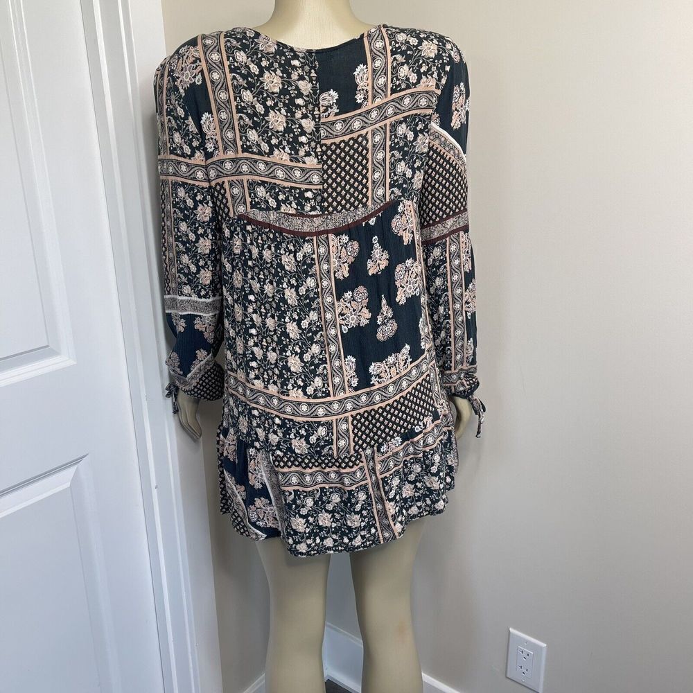 Maurice’s Tunic Top Or Mini Dress Size Small Oversized Boho - Picture 8 of 9